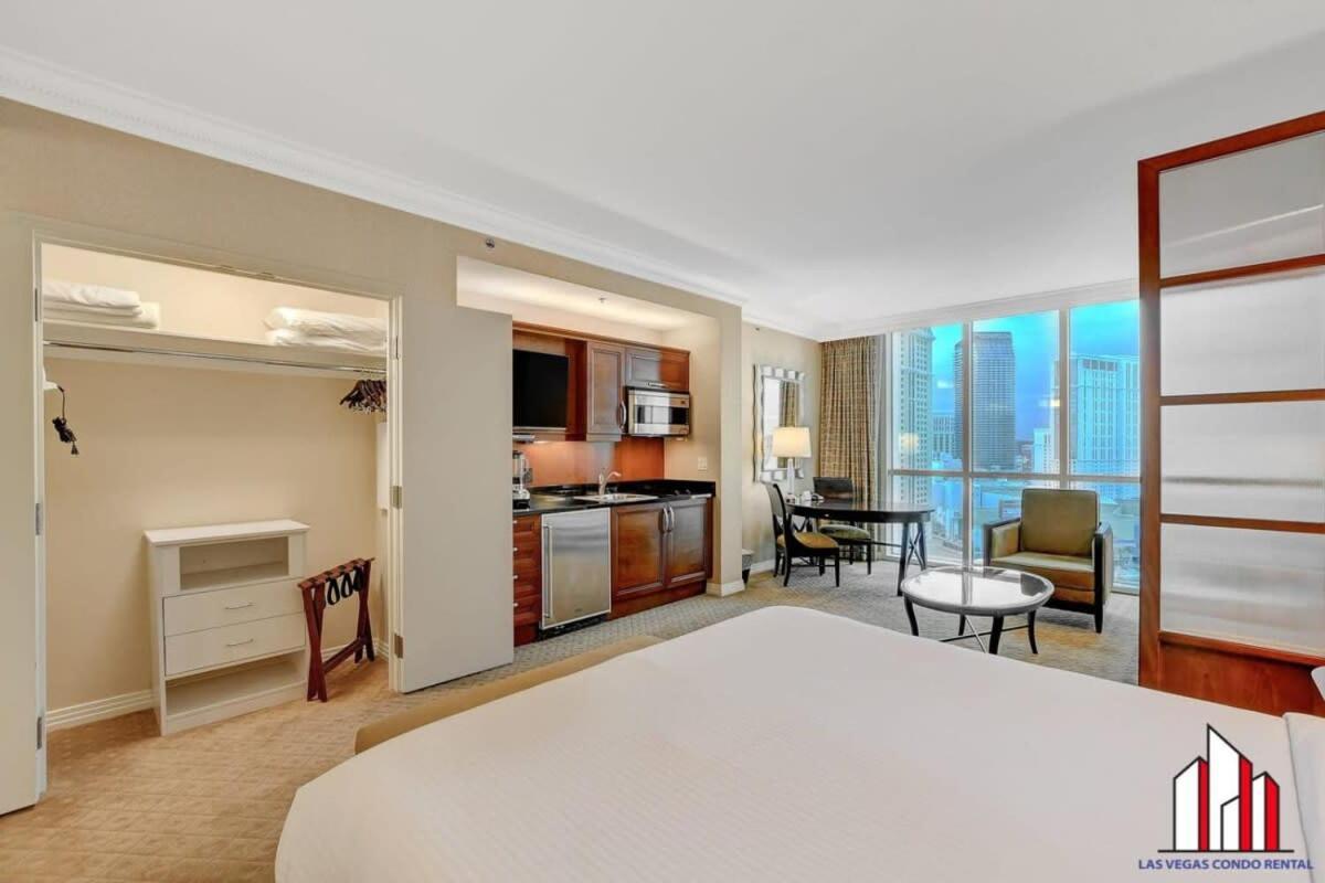 Mgm Signature-18-703 Strip View Jacuzzi Studio Las Vegas Buitenkant foto